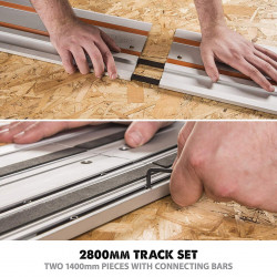 Evolution ST2800 Circular Saw Track 1400mm (Pack of 2)