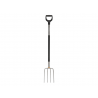 Ergonomic Garden Fork Grey