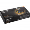 Mercator Ideall Grip Black Nitrile Gloves (Large) (Pack of 50)