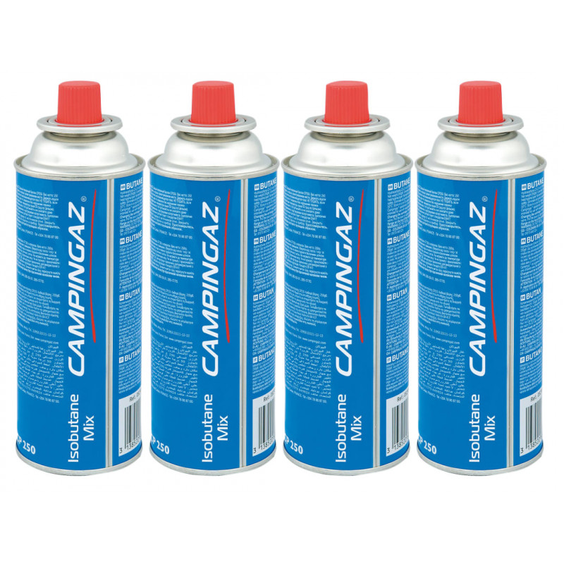 CP250 Isobutane Gas Cartridge 220g Pack of 4 CP250 Isobutane Gas Cartridge 220g Pack of 4