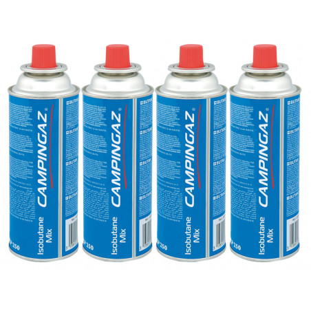 CP250 Isobutane Gas Cartridge 220g Pack of 4