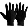 Mercator Ideall Grip Black Nitrile Gloves (XL) (Pack of 50)