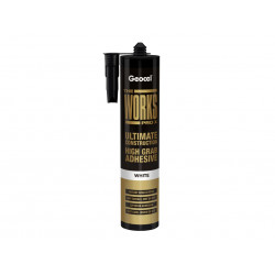 THE WORKS PRO X High Grab Adhesive White 290ml