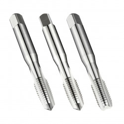 Dormer E500M5NO6 HSS Straight Flute Hand Tap M5 × 0.8mm (Pack of 3)