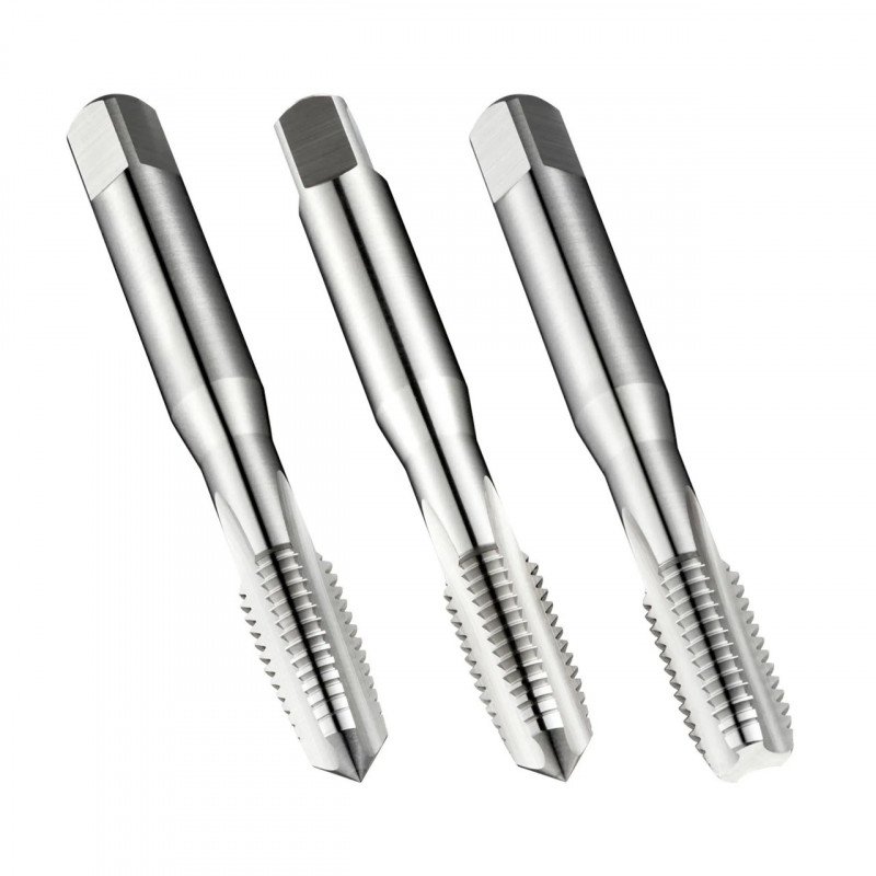 Dormer E500M5NO6 HSS Straight Flute Hand Tap M5 × 0.8mm (Pack of 3) Dormer E500M5NO6 HSS Straight Flute Hand Tap M5 × 0.8mm (Pack of 3)