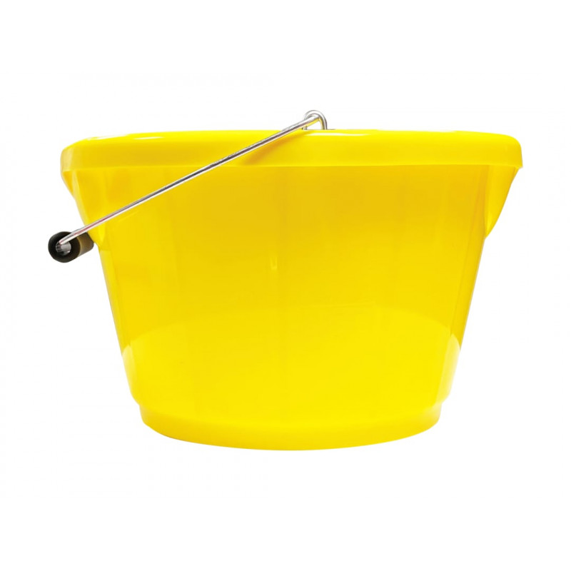 B4 Shallow Bucket Yellow 10 litre B4 Shallow Bucket Yellow 10 litre