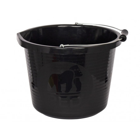 Premium Bucket 14 litre (3 gallon) - Black