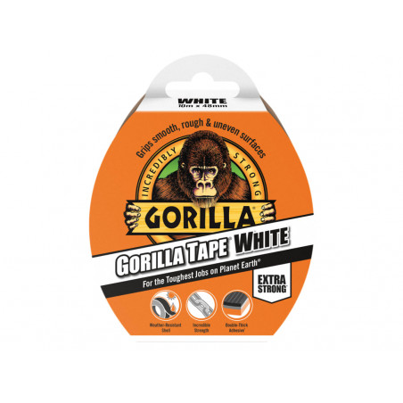 Gorilla Tape® 48mm x 10m White