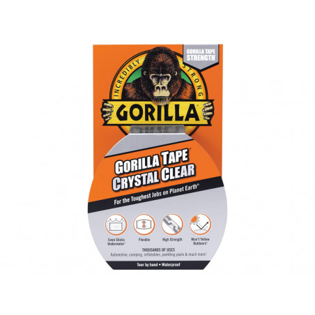 Gorilla Tape® 48mm x 8.2m Crystal Clear