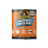 Waterproof Coat & Seal Liquid Rubber Coating Black 473ml