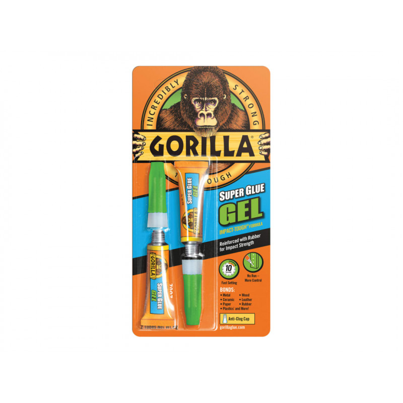 Gorilla Superglue Gel 3g (Twin Pack) Gorilla Superglue Gel 3g (Twin Pack)