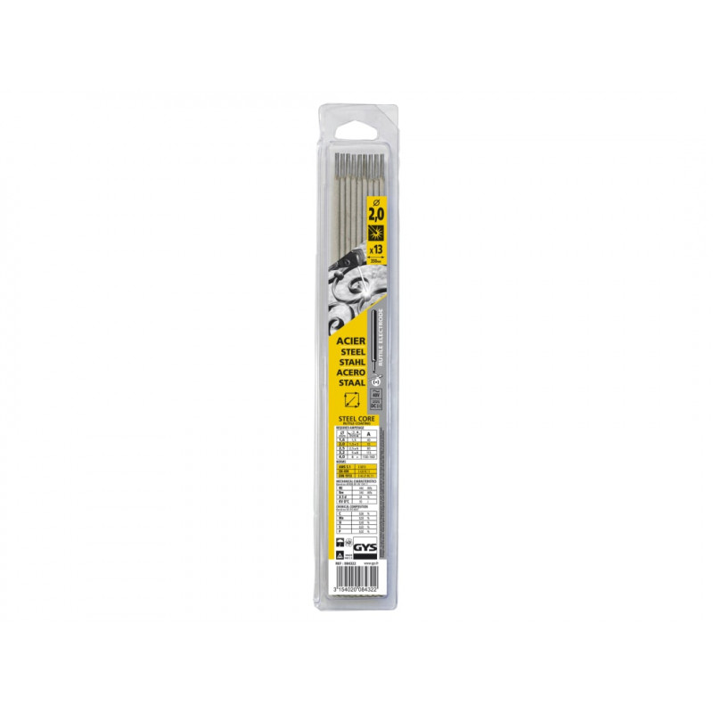 Rutile Electrodes Steel 2.0mm (Pack 13)