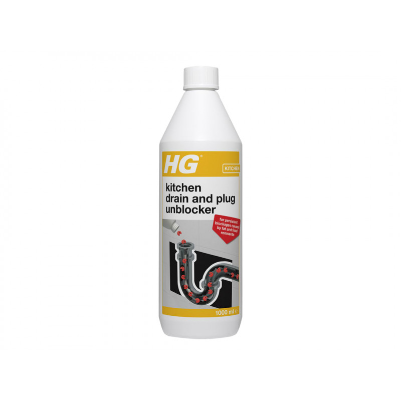 Kitchen Drain and Plug Unblocker 1 litre Kitchen Drain and Plug Unblocker 1 litre