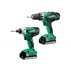 KC18DGLJAZ Twin Pack 18V 2 x 1.5Ah Li-ion