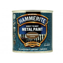 Direct to Rust Hammered Finish Metal Paint Copper 250ml