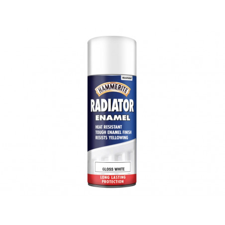 Radiator Enamel Aero Gloss White 400ml