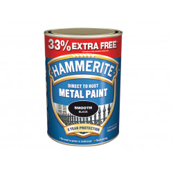 Direct to Rust Smooth Finish Metal Paint Black 750ml + 33%