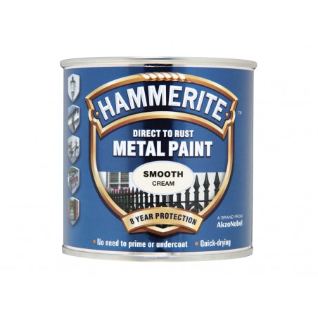 Direct to Rust Smooth Finish Metal Paint Cream 250ml