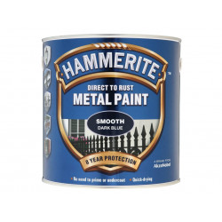 Direct to Rust Smooth Finish Metal Paint Dark Blue 2.5 Litre