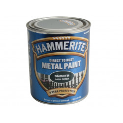 Direct to Rust Smooth Finish Metal Paint Dark Green 750ml