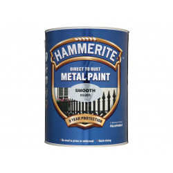 Direct to Rust Smooth Finish Metal Paint Silver 5 Litre