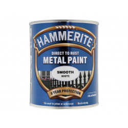 Direct to Rust Smooth Finish Metal Paint White 750ml