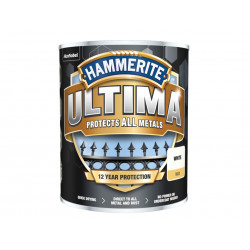 Ultima Metal Paint Matt White 750ml