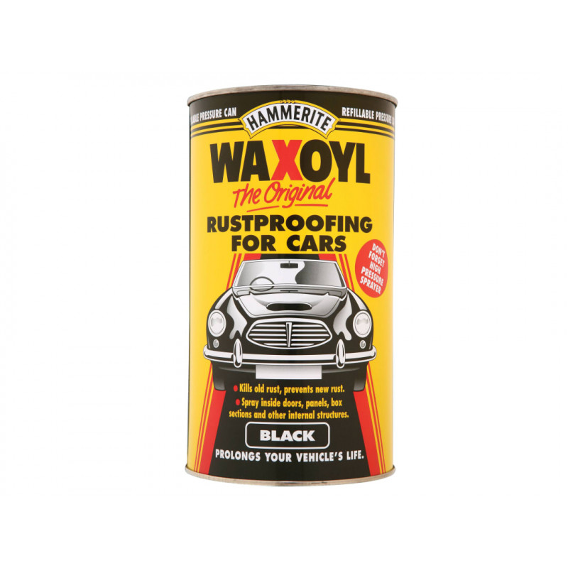 Waxoyl Black Pressure Can 2.5 Litre
