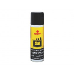 Spray Stove Paint Matt Black 150ml