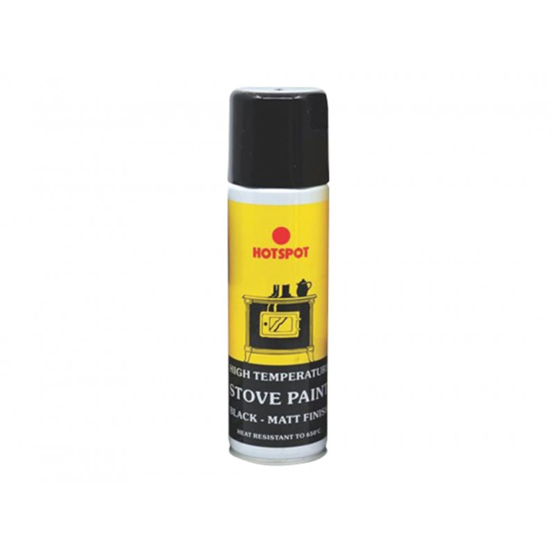 Spray Stove Paint Matt Black 150ml Spray Stove Paint Matt Black 150ml