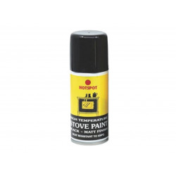 Spray Stove Paint Matt Black 450ml