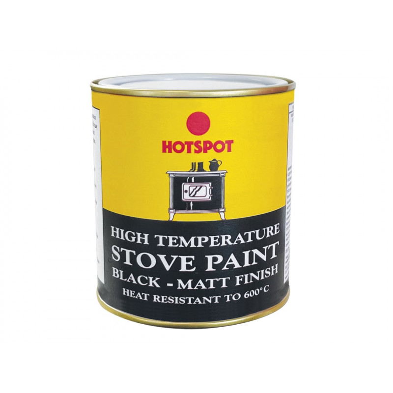 Stove Paint Matt Black 500ml