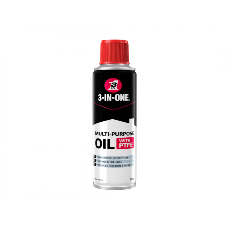 3-IN-ONE® Original Multi-Purpose Oil Spray with PTFE 250ml 3-IN-ONE® Original Multi-Purpose Oil Spray with PTFE 250ml