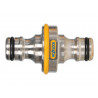 2044 Pro Metal Double Male Connector 12.5mm (1/2in)