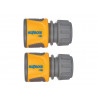 2070 Soft Touch Hose End Connector  (Pack 2)