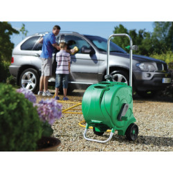2416 Freestanding Compact Hose Reel + 30m of 12.5mm Hose