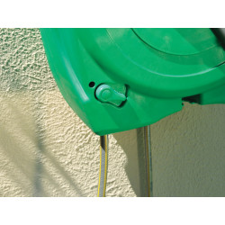 2496 Wall Mounted 40m Fast Reel + 40m of 12.5mm Hose