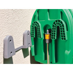 2496 Wall Mounted 40m Fast Reel + 40m of 12.5mm Hose