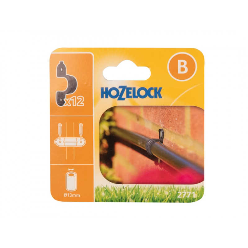 2771 Wall Clip 13mm (Pack 12) 2771 Wall Clip 13mm (Pack 12)