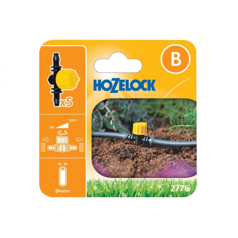 2776 Flow Control Valve 4mm (5 Pack) 2776 Flow Control Valve 4mm (5 Pack)