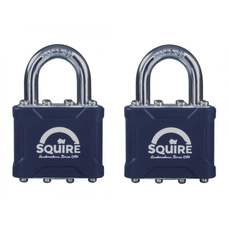 35T Stronglock Card (2) Padlocks 38mm Open Shackle Keyed 35T Stronglock Card (2) Padlocks 38mm Open Shackle Keyed
