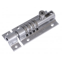 CombiBolt 4 Re-Codable Locking Bolt Chrome 120mm