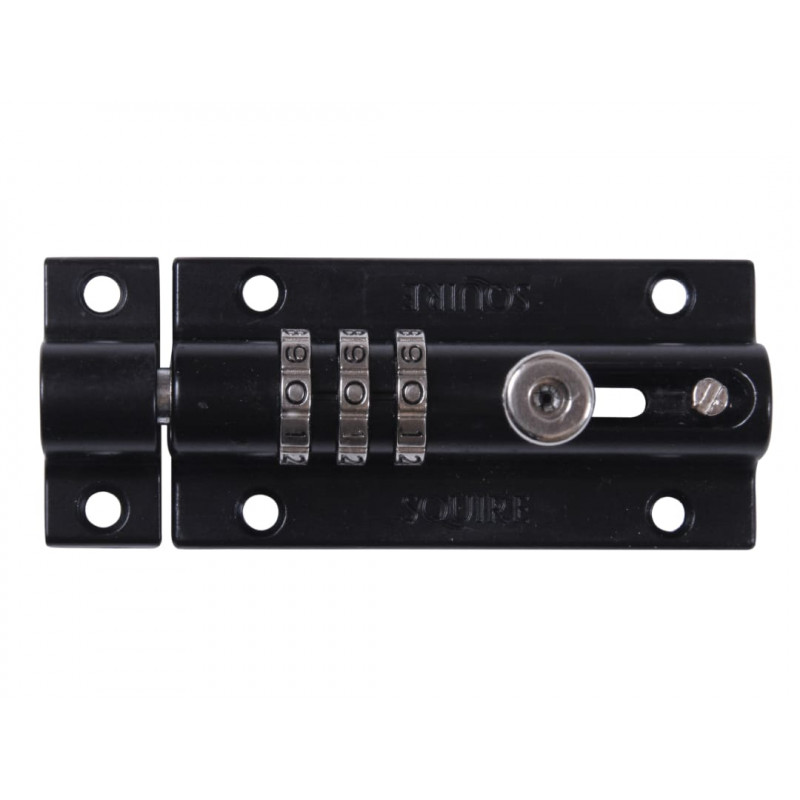 CombiBolt 3 Re-Codable Locking Bolt Black 92mm CombiBolt 3 Re-Codable Locking Bolt Black 92mm