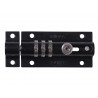 CombiBolt 3 Re-Codable Locking Bolt Black 92mm