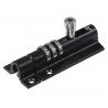 CombiBolt 3 Re-Codable Locking Bolt Black 92mm