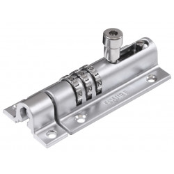 CombiBolt 3 Re-Codable Locking Bolt Chrome 92mm