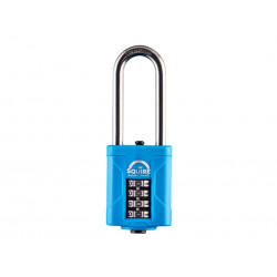CP50S25 Heavy-Duty Rustproof Marine Combi Padlock 50mm Long Shackle 63mm