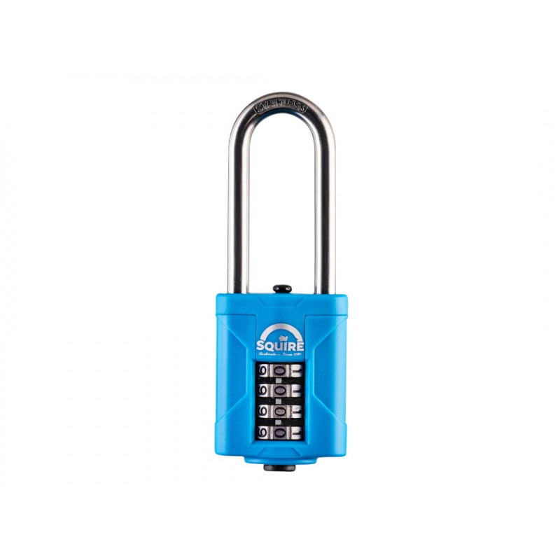 CP50S25 Heavy-Duty Rustproof Marine Combi Padlock 50mm Long Shackle 63mm