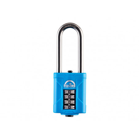 CP50S25 Heavy-Duty Rustproof Marine Combi Padlock 50mm Long Shackle 63mm