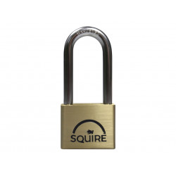 LN5/2.5 Lion Brass Padlock 5-Pin 50mm - 65mm Long Shackle